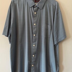 UNTUCKit Men's Navy Patterned Button Down Shirt